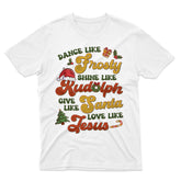 Personalized Christmas T-Shirt Love Like Jesus